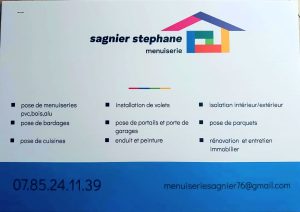 Logo entreprise Sagnier menuiserie